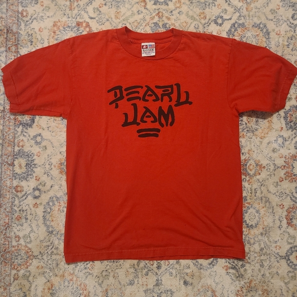 Vintage 90s Pearl Jam Graffiti Tee Size:M - Picture 1 of 3